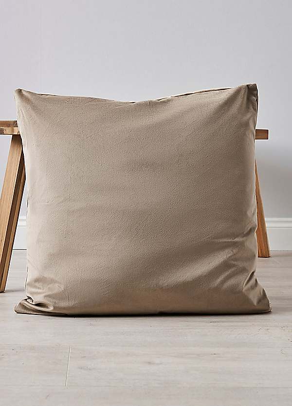 Velvet 59 x 59cm Filled Cushion by Cascade Home