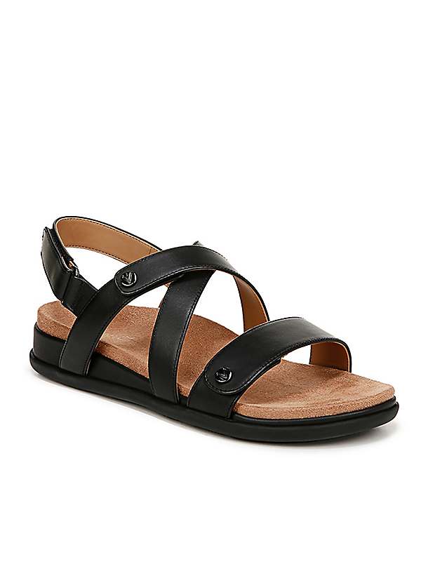 Vionic Cypress Wide Fit Arch Support Strappy Sandals