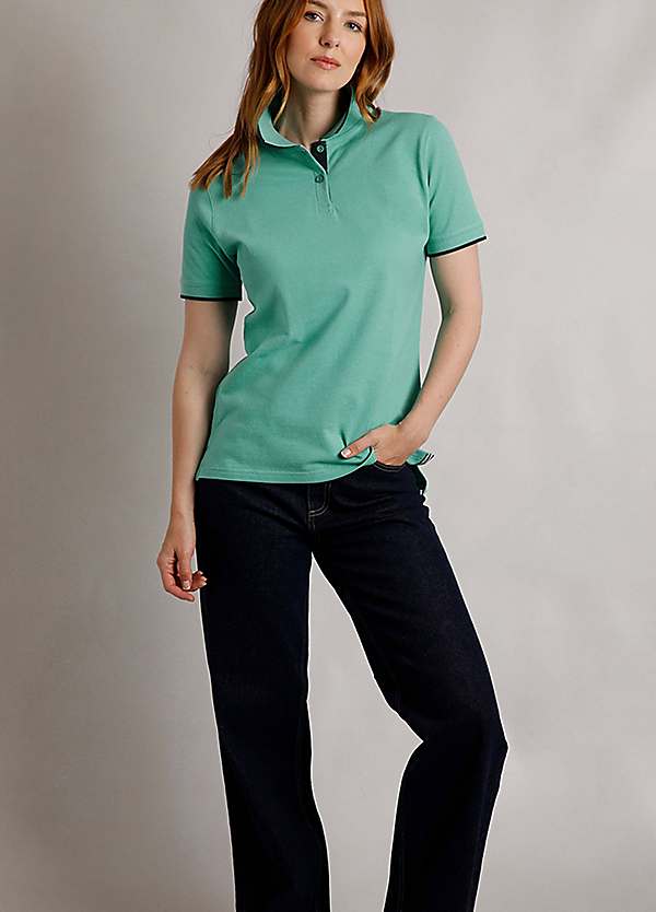 Weird Fish Pammie Pique Polo Shirt