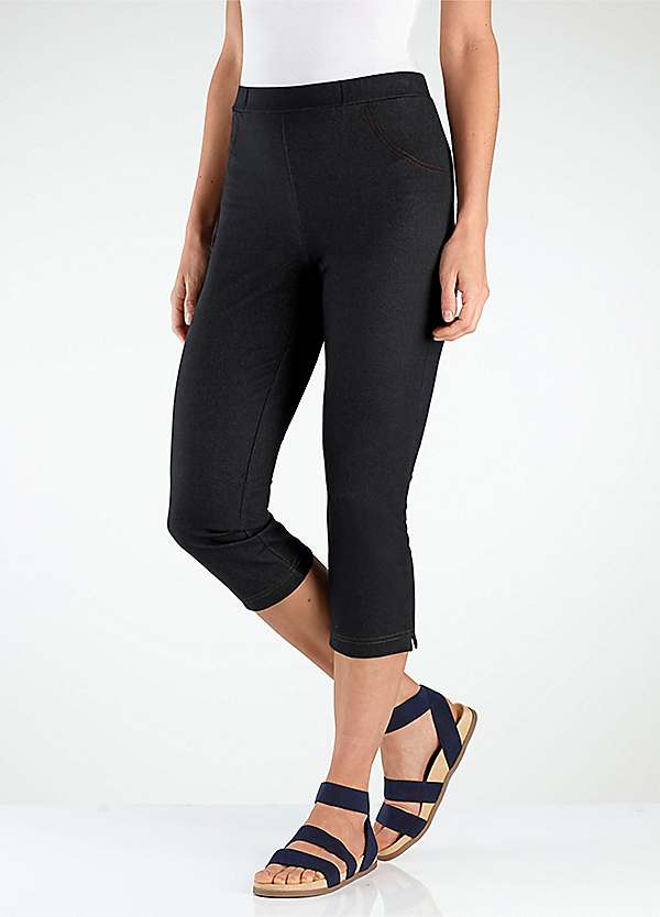 Witt Denim-Look Capri Trousers Kaleidoscope