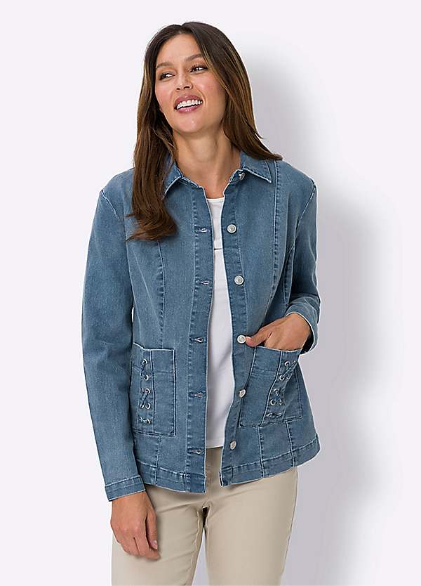 Denim Light Jacket Summer White Pants Light Blue Summer Jacket