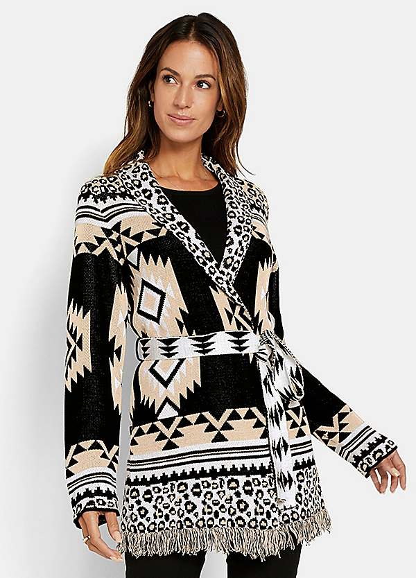 Cardigan jacquard on sale