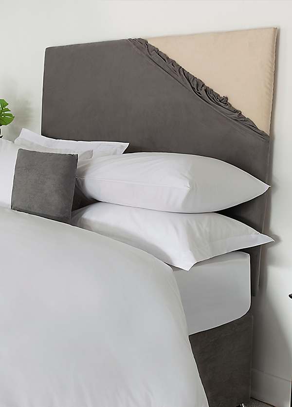 belledorm Faux Suede 90cm Bed Headboard Cover