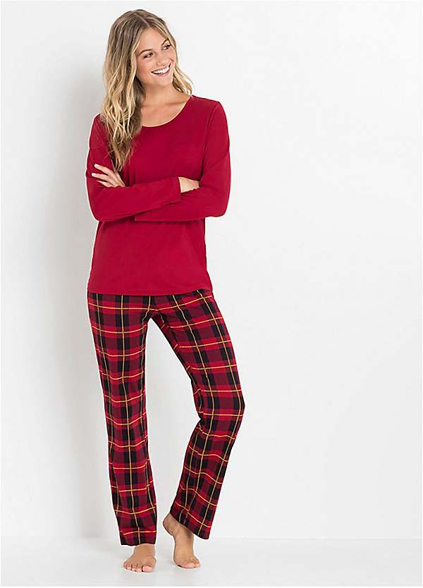 Cotton Pyjama Bottoms by bonprix