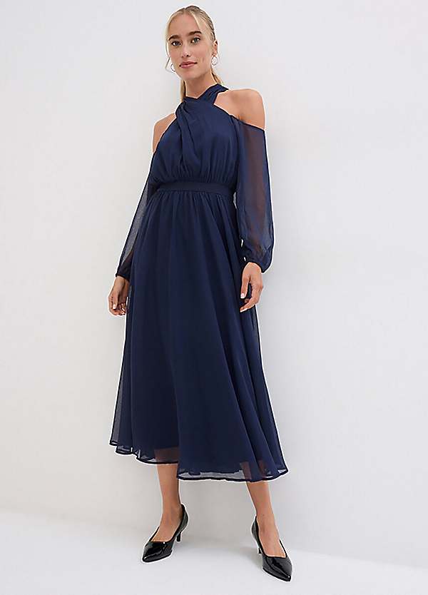 bonprix Chiffon Evening Dress | Kaleidoscope