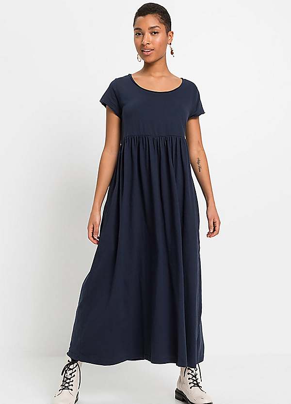 jersey maxi dress with pockets Jersey Tank Maxi Dress with Pockets for Tall Women in Black XL / Extra Tall / Black main image 1