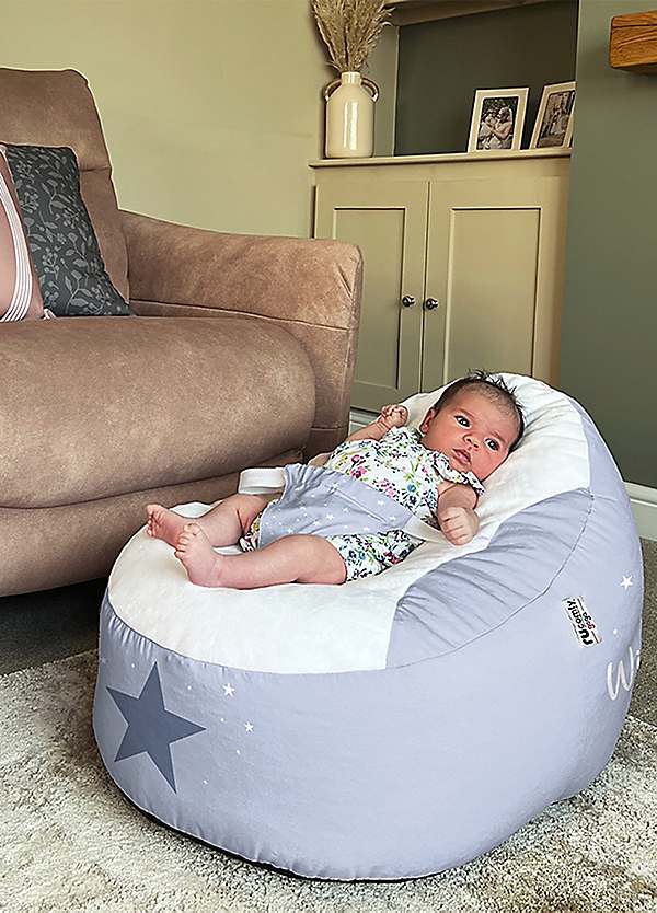 rucomfy Wish Upon A Star Gaga Baby Beanbag Kaleidoscope