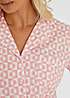 Accessorize Checkerboard Sun Print Short Pyjama Set | Kaleidoscope