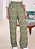 Printed Wide Leg Trousers