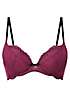 Gossard SUPERBOOST NON PADDED PLUNGE BRA - Bügel BH - black/schwarz