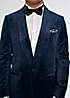 Harry Brown Leo Velvet Tuxedo Dinner Jacket With Shawl Lapel Detail In 