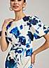 Kaleidoscopic Midi Dress