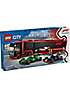 LEGO City F1 Truck with RB20 & AMR24 F1 Cars Playset | Kaleidoscope