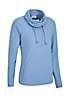 Mountain Warehouse Montana - Maglione da donna in micropile traspirante, ad asciugatura rapida, calda giacca in pile, mezza cerniera, anti-pelucchi, leggero, viola, M, crema, 42