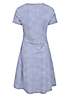 Anti Uv Herringbone Fitted Dress