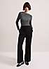 Phase Eight Clarissa Shimmer Rib Top | Kaleidoscope