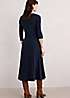 Seasalt Cornwall Navy Folk Song Knitted Midi Dress | Kaleidoscope