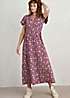 Seasalt Cornwall Purple Chateaux Maxi Dress | Kaleidoscope