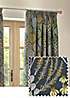 Wylder Nature Ophelia Pencil Pleat Lined Jacquard Curtains | Kaleidoscope