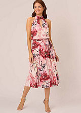 Shop for Adrianna Papell Pink Dresses Fashion Kaleidoscope