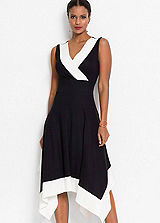 Shop for Plus Size | Wrap | Black & White | Dresses | Fashion ...