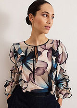 フェイズ エイト Phase Eight Calla Blouse （Multi-Coloured） フェイズ エイト Phase Eight Calla Blouse （Multi-Coloured